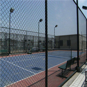 网球场围网表面处理